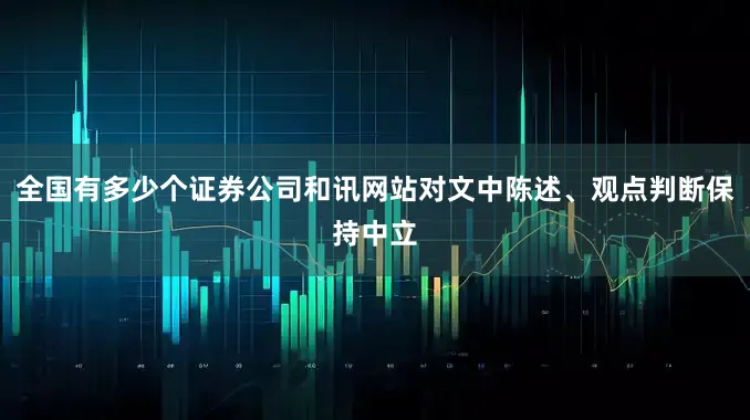 全国有多少个证券公司和讯网站对文中陈述、观点判断保持中立